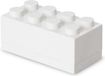LEGO Opbergbox Mini Brick 8 - Wit - 180 ml
