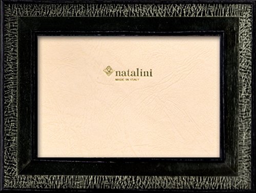 Natalini ARGENTO WENGE 10X15 fotolijst met ondersteuning voor tafel, tulipwood, zilver, 10 x 15 x 1,5