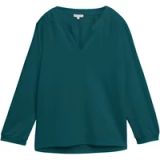 Tom Tailor Chemisier féminin à plis Tom Tailor Henley