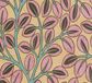 A.S. Création Bladeren Behang | Retro - Geel Bruin Roze Blauw - Nordic Feeling