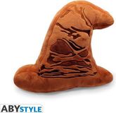 Harry Potter Cushion Speaking Hat with Sound 38x33x12cm brown