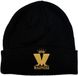 Rock Off Madness - Crown & M Beanie Muts - Zwart