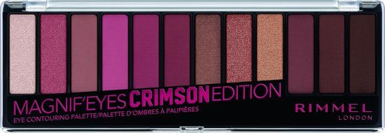 Rimmel London MagnifEyes 007 Crimson Edition Eyeshadow Palette - 3614227182479