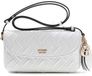 GUESS Sally Convertible Xbody Flap White schoudertas
