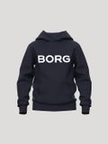 Björn Borg Essential 3 Hoodie Jongens Trui Met Capuchon Kinderen - Donkerblauw - Maat 134-140