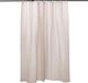 5five Douchegordijn - beige - polyester - 180 x 200 cm - inclusief ringen