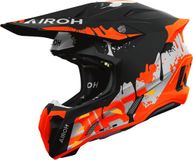 Airoh Twist 3 Dirt Motocrosshelm - Zwart/Oranje - Maat XL
