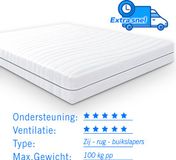 Droommatras Luxor S380 - Pocketvering Matras - Wit