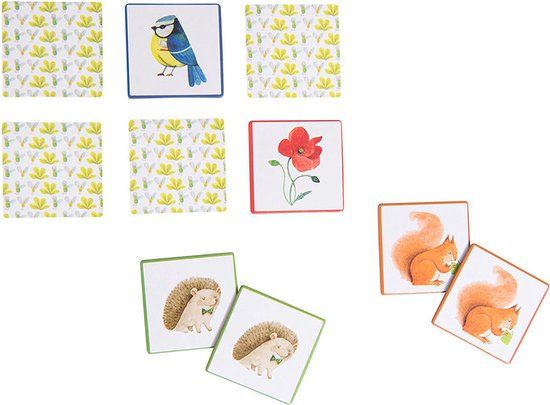 Moulin Roty Memory natuur Le Jardin du Moulin - Educatief spel - Junior editie