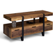 Idmarket - Meuble TV 113 cm Austria Bois Pied Épingle avec tiroirs