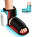 Appareil de massage des pieds électrique sans fil avec massage par compression d'air et fonction de chaleur, massage des pieds 3-en-1 pour les chevilles, les plantes des pieds et le dessus du pied. Idéal comme cadeau pour les mères et les femmes
