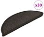 vidaXL Trapmatten zelfklevend Sisal-Look 30 st antraciet