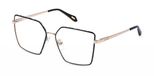 Just Cavalli VJC132 Or rose' brillant avec pièces couleur 57/15/140 Femme Montures de lunettes
