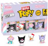 Funko Bitty Pop! Hello Kitty and Friends - Kuromi / Hello Kitty / My Melody / Random Chase