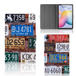 B2Ctelecom Samsung Galaxy Tab S6 Lite | S6 Lite (2022) Tablet Hoesje met foto Kentekenplaten