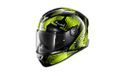 SHARK NC Motorhelm voor heren, zwart/geel, XS