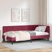 Maison Exclusive - Cadre de lit d'angle bordeaux 90 x 200 cm velours