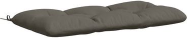 vidaXL Bankkussen VIANEN 100% Polyester Grijs 100 x 60 x 12 cm