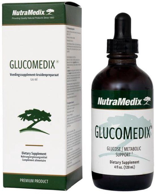 Nutramedix Glucomedix Druppels 120ML