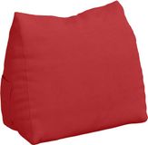 vidaXL Rugkussen Rood 60 x 50 x 20 cm Stof