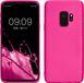 kwmobile telefoonhoesje geschikt voor Samsung Galaxy S9 - Hoesje voor smartphone - Back cover in metallic roze