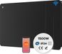Ciarra CBHTD15A-B Chauffage électrique 1500W Radiateur mural Noir