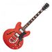Hartwood Revival Vibrato Semi-akoestische Gitaar, Burnt Orange