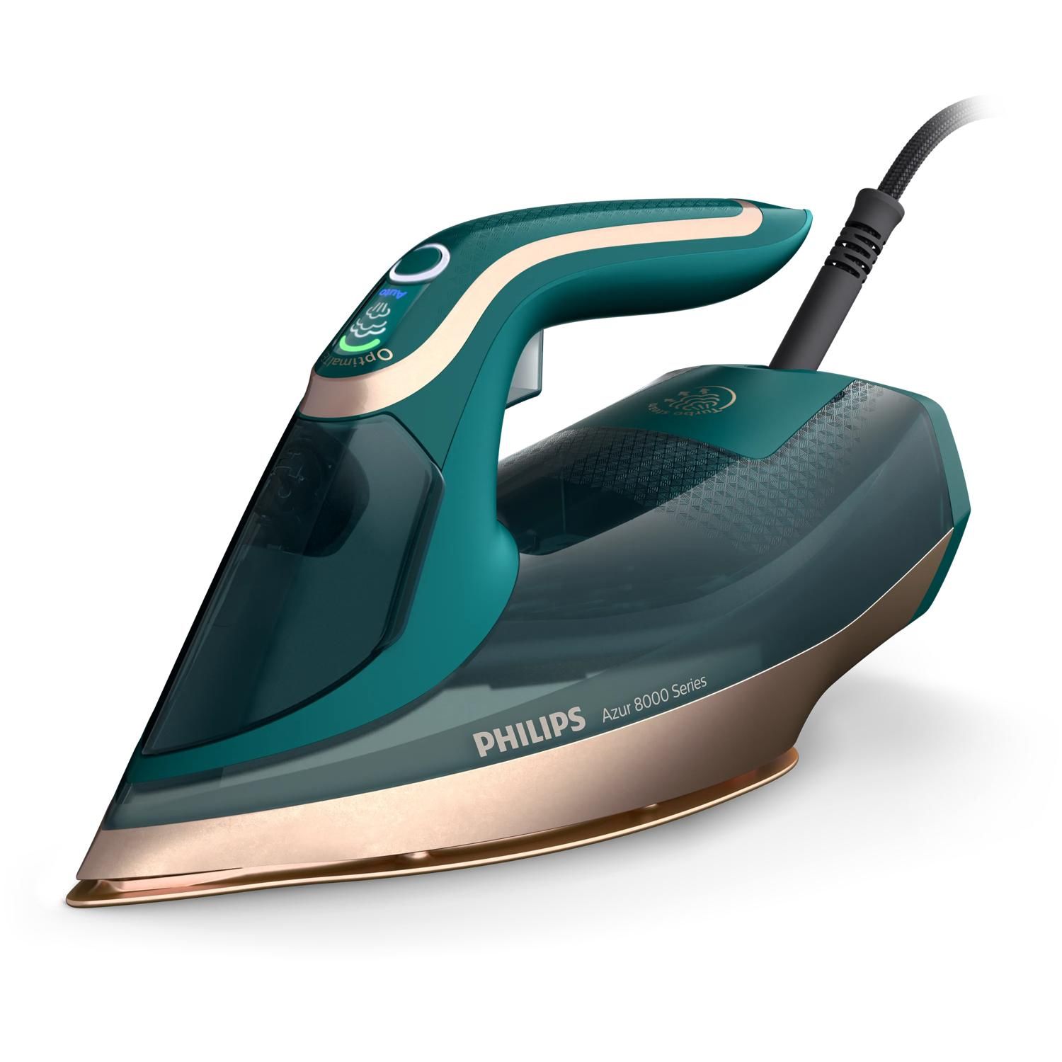 Philips 8000 Series Azur Steam Iron - DST8030/70R1 - 3000W - Bronze/Green