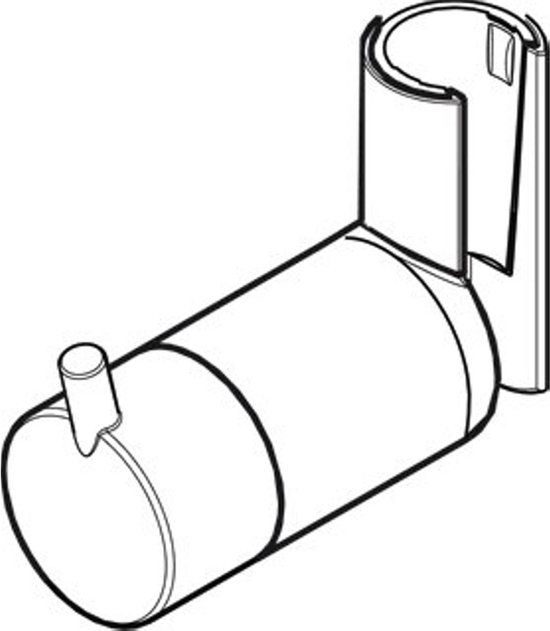 Hansgrohe 97651000 Schuifstuk voor Unica'S Puro glijstang chroom