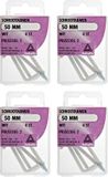 Deltafix Schroefduimen - 16x - gecoat metaal - 50 mm - wit