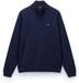 Napapijri Geborduurde Trui Met Halve Rits 3XL Blauw