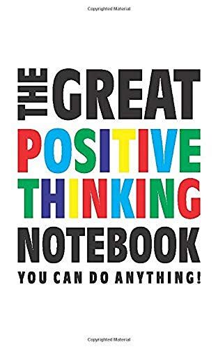 Quick Witted Coconut The Great Positive Thinking Notebook (U kunt alles doen!): (White Edition) Fun notebook 96 gerold/gelinieerde pagina's (5x8 inch/12,7x20,3 cm/Junior Legal Pad / Nearly A5)