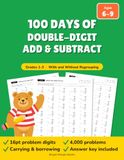 100 Days of Double Digit Addition and Subtraction