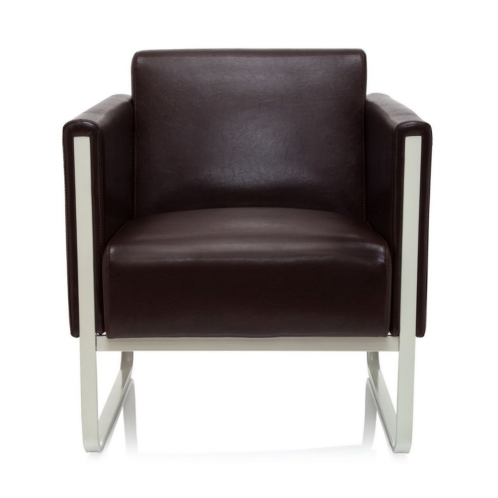 ARUBA 1-Zits - Gestoffeerde fauteuil Bruin