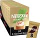 Nescafé Hazelnut Latte oploskoffie - 6 doosjes x 8 zakjes