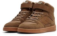 Hummel Kinderen ST POWER PLAY MID WT JR Sneakers Klittenband Rubber Bruin