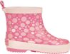 Playshoes Kinderen Rubberlaarzen met Halve Schacht, Stippen, Koraal, Maat 24