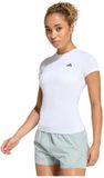 Adidas Power Essentials Workout Contour T-shirt Dames Wit XS
