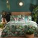 Furn Amazonia dekbedovertrek en kussensloop set, Jade, King