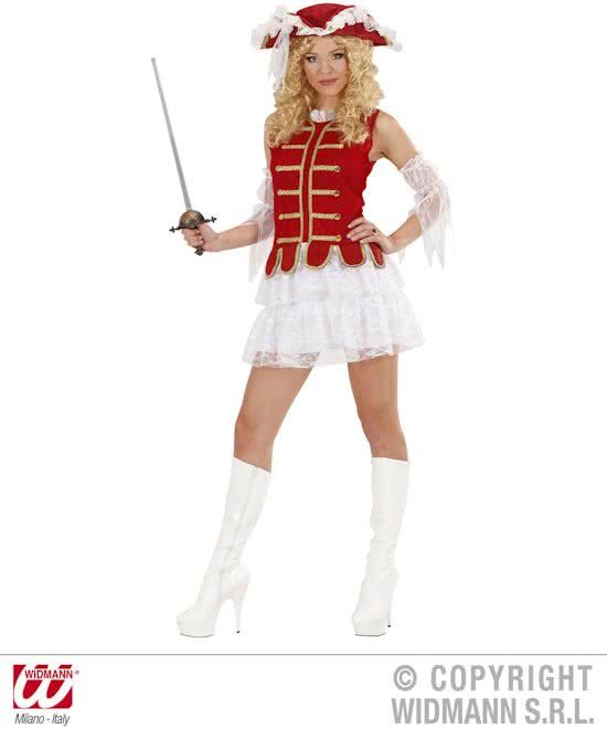 Widmann Sexy musketiers outfit voor vrouwen - Small
