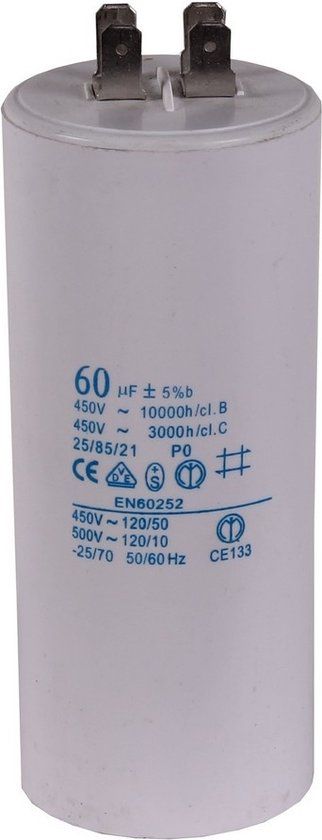 Aspira Universele aanloop condensator 10 uf