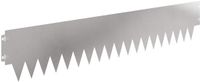 vidaXL - Gazonrand - 20 stuks - 103 x 20 cm - Staal - Zilver
