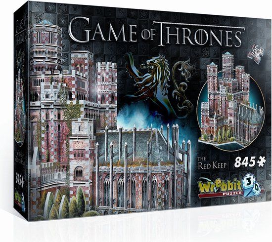 Game of Thrones The Red Keep 3D Puzzle - 845 Pieces