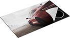 Chefcare Inductie Beschermer Rode Sportwagen Auto - 89,6x51,6 cm - Inductie Mat