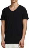 JACK & JONES JACBASIC V-NECK TEE SS 2 PACK NOOS Heren T-shirt Zwart XL