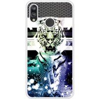 P20 Lite Tigre swag bedrukt siliconen hoesje