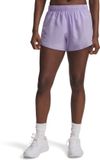 Under Armour Damen Sportshorts Fly By 3'' Shorts 1382438 Purple 538-XL