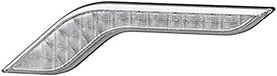 HELLA 2BA 013 334-051 Knipperlicht - Shapeline Style Wing - LED - 24/12V - Geschroefd/Opbouw - Lenskleur: Transparent - Stekker: AMP - 2-polig - Links voor - Aantal: 1