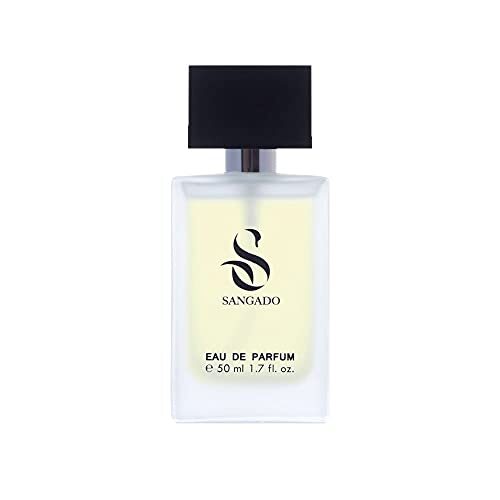 SANGADO DIEP BLAUW by Parfum voor mannen, 8-10 uur langhoudend, Luxe geur, Houtachtig Aromatische, Fijne Franse Essenties, Extra Geconcentreerd (Eau de Parfum), 50 ml