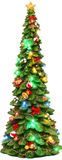 vidaXL SALO kerstboom 16,5 x 15,5 x 40 cm Kunststof Groen